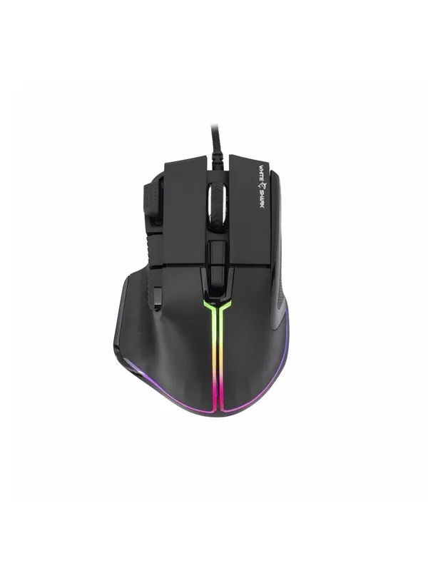 White Shark MARROK Wired - Gaming mus - Optisk - 9 - Svart