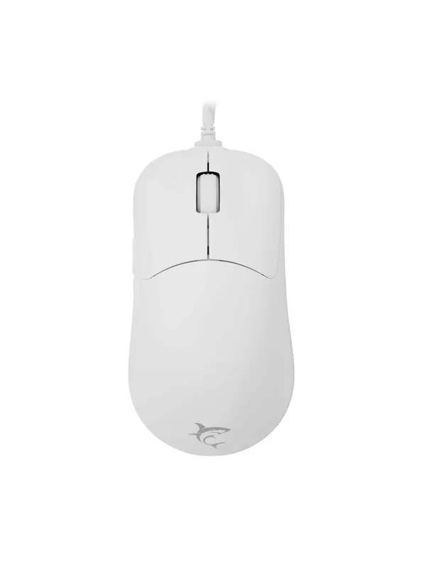 White Shark GRAPHENE Wired - Gaming mus - Optisk - 6 - Hvit