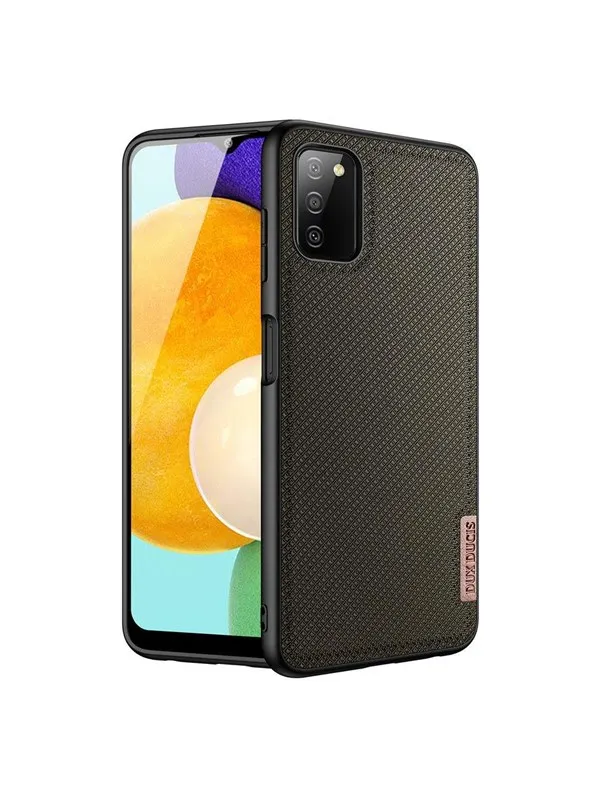 Dux Ducis Fino Case Cover Covered With Nylon Material Samsung Galaxy A03s Green