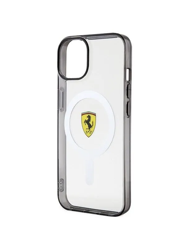 Ferrari Outline MagSafe Case for iPhone 14 - Clear