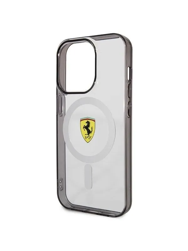 Ferrari Outline MagSafe Case for iPhone 14 Pro Max - Clear