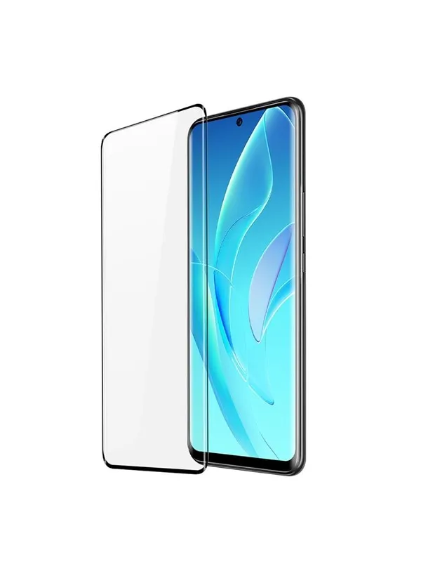 Dux Ducis Curved Glass Tempered Glass for Honor 60 Pro with Frame Black