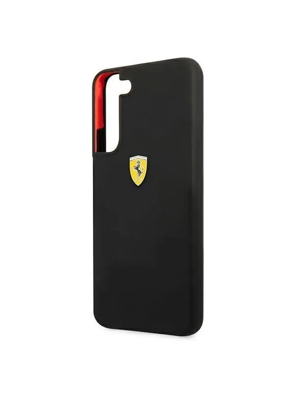 Ferrari On Track Silicone Case for Samsung Galaxy S22+ - Black