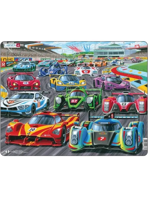 Larsen Puzzles Racing Cars (38)