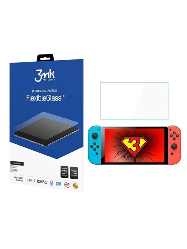 3mk Nintendo Switch Oled - FlexibleGlass™ 8.3'' - Nintendo Switch OLED