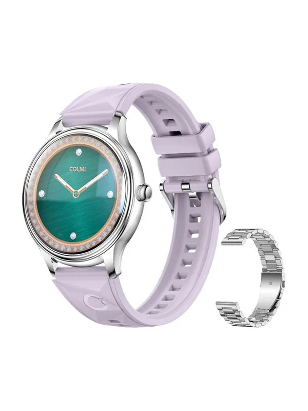 Colmi L28 Smart Watch - Purple Silver