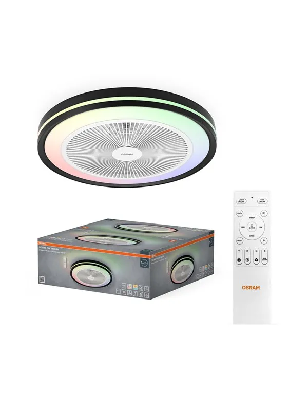 Osram Ceiling Fan Murlan 2500lm 41W/CCT + RGB 490mm white