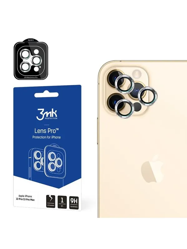 3mk Lens Protection Pro iPhone 12 Pro Max Camera lens protection with mounting frame 1 pc.