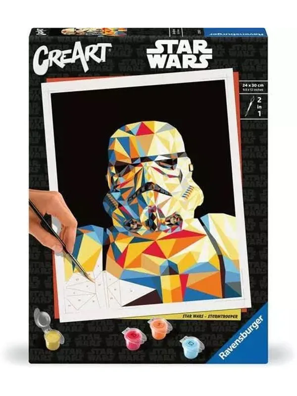 Ravensburger CreArt Paint by Numbers - Star Wars - Stormtrooper