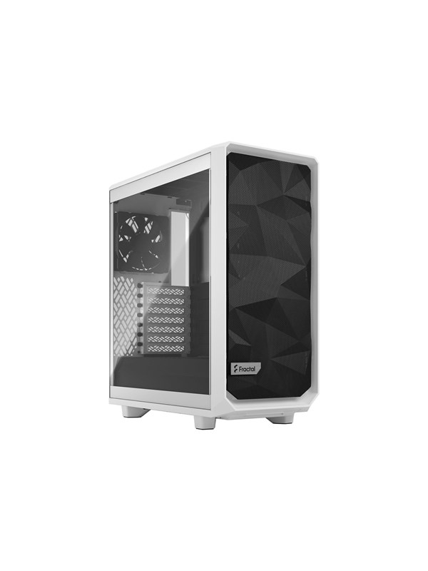 Fractal Design Meshify 2 Compact - White TG Clear Tint - Kabinett