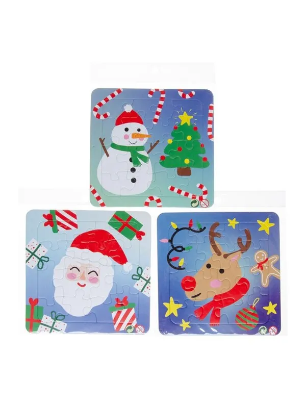 Duckiez Mini Puzzle Christmas 16 pcs. Gulv