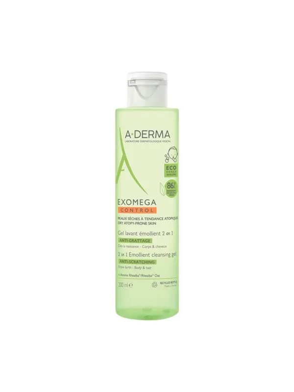 A-Derma Exomega Cleansing Gel  200 ml