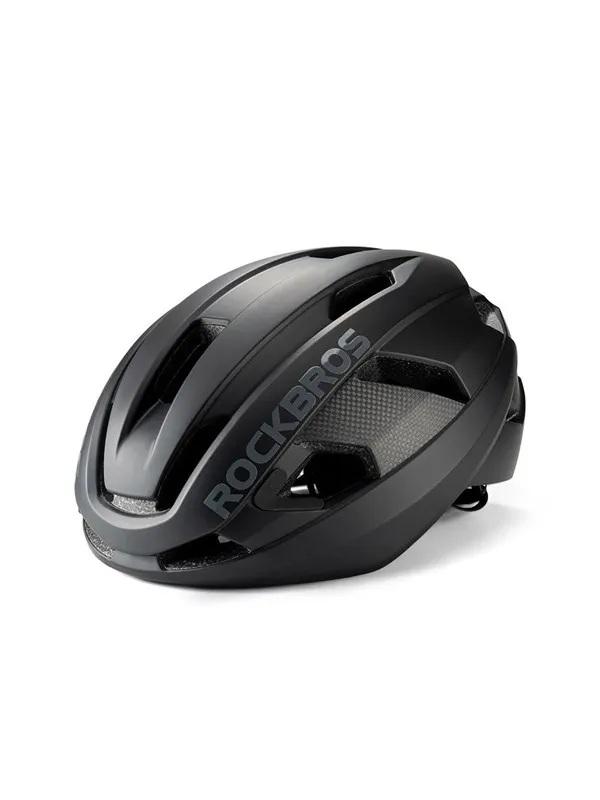 Rockbros LK-15 Carbon Fiber Bike Helmet 58-62cm - Black