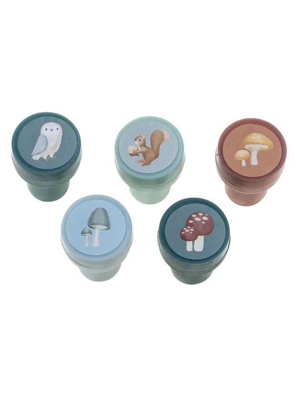 Bambolino Toys Little Dutch Stempels Forest Friends - 16st.