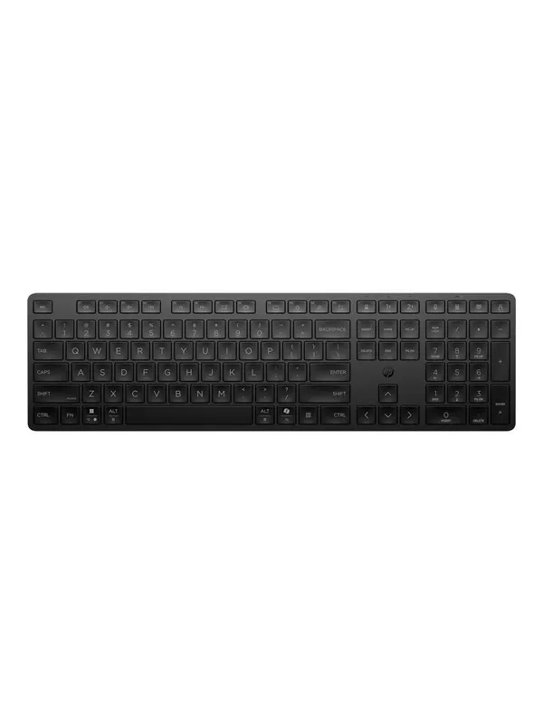 HP 490K - Tastatur - Engelsk - Svart