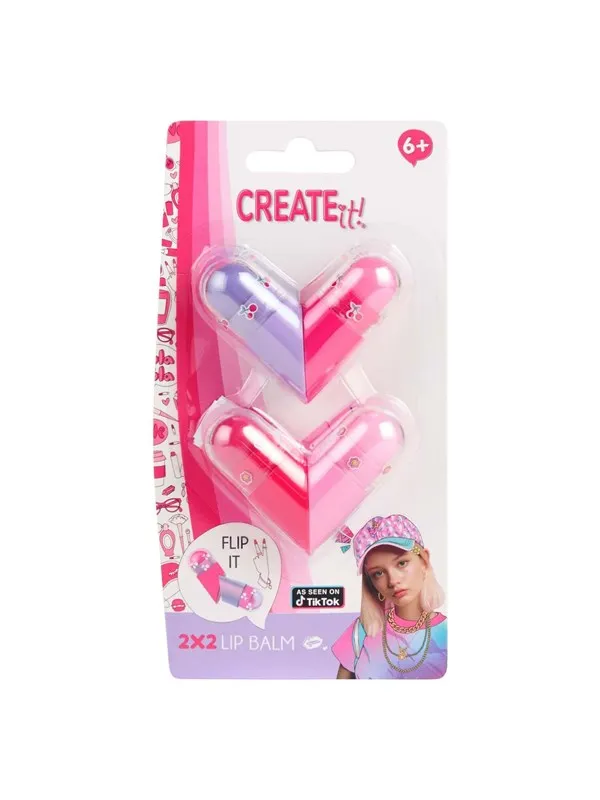 Canenco Create It! Beauty Lip Balm Flip Heart