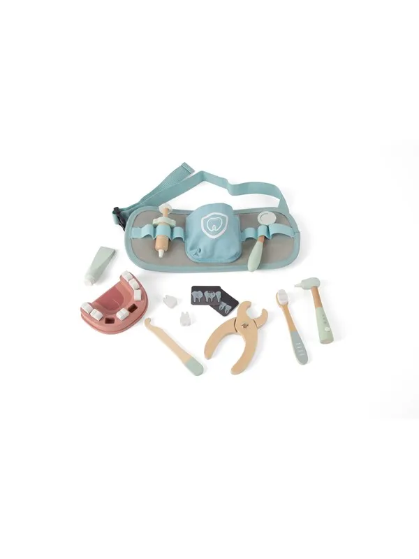 Dantoy Wooden Dentist Set - 19 pcs