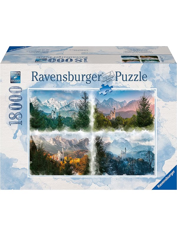 Ravensburger Castle Through The Seasons (18000)