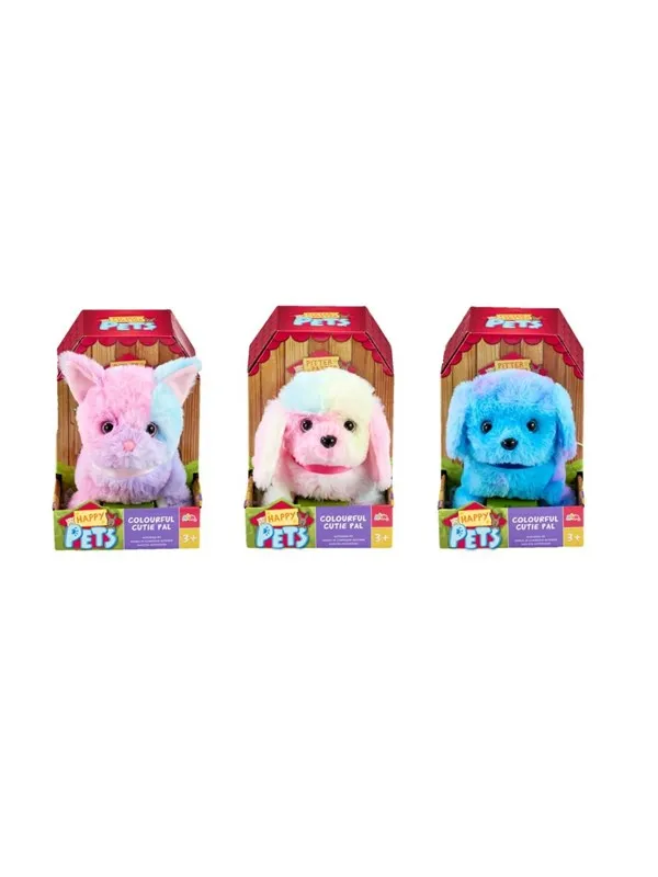 Happy Pets Colourful Cutie Pal 3 asst.