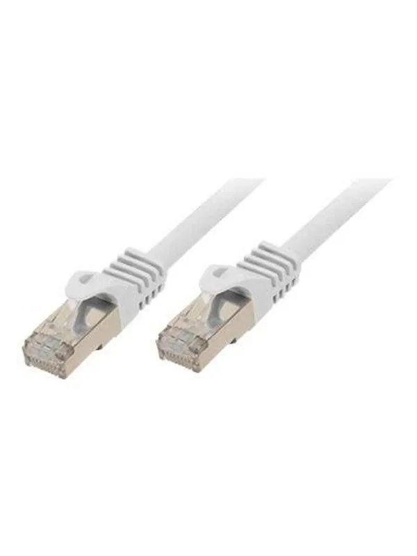 SCONN Shiverpeaks BASIC-S patch cable - 2 m - white - Hvit - 2m