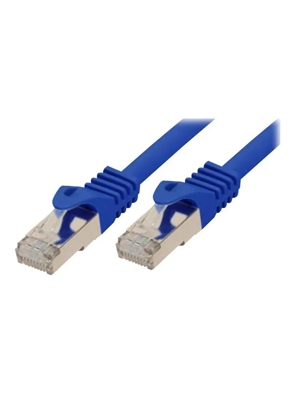 SCONN Shiverpeaks BASIC-S patch cable - 1 m - blue - Blå - 1m