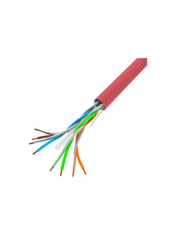 Lanberg bulk cable - 305 m - red - Rød - 305m