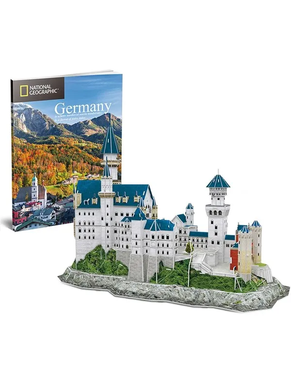 Cubic Fun 3D Puzzle National Geographic Neuschwanstein Castle 3D Puslespill