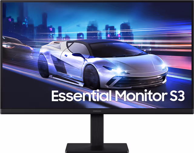 24" Samsung Essential S3 S24F320GAU - 1920x1080 (FHD) - 120Hz - IPS