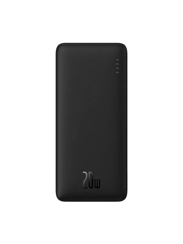 Baseus Airpow 20000mAh 20W powerbank (black) Nødlader - Svart - 20000 mAh