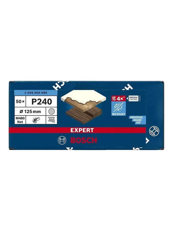 Bosch SLIBEBLAD EXC 125MM NET K240 50 STK