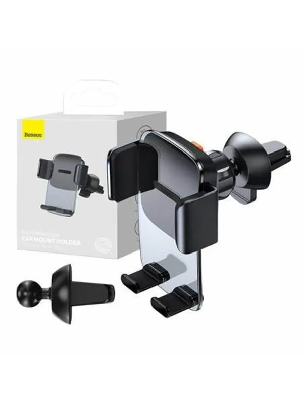 Baseus Easy Control Clamp car holder for grid (black)