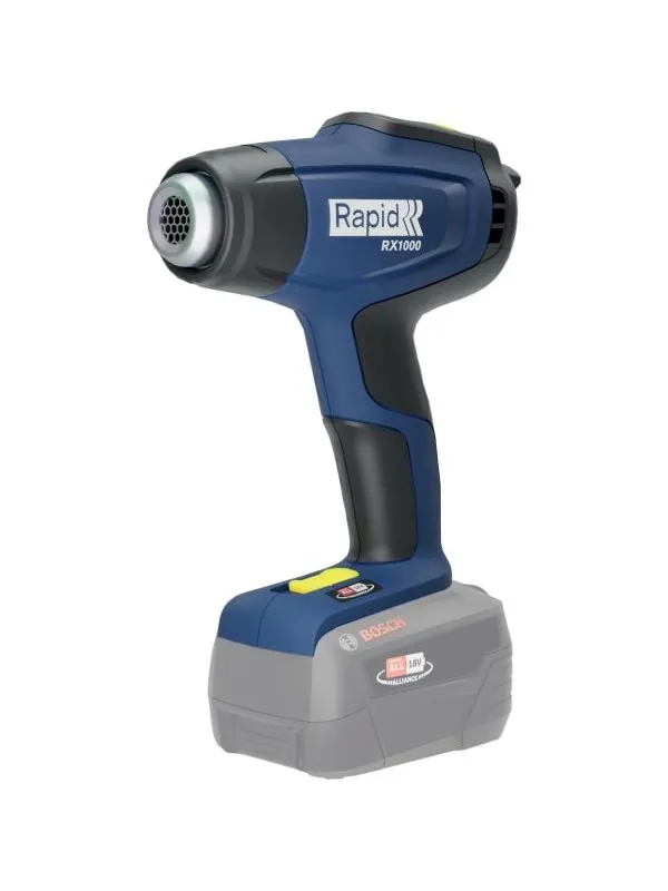 Rapid RX1000 Battery-powered Hot Air Gun 18V P4A