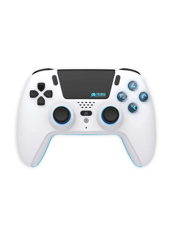 Freaks And Geeks Bluetooth Wireless Controller - LED - White - Wireless Controller - Sony PlayStation 5