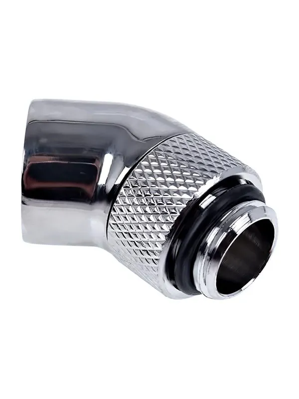 Alphacool Eiszapfen angled adaptor 45° rotatable G1/4 outer thread to G1/4 inner thread