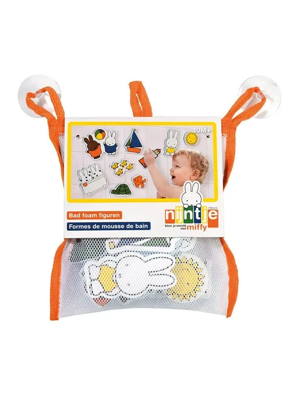 Bambolino Toys Bath figures Nijntje in storage net 9 pcs.