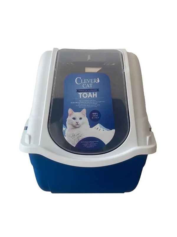 Clever Cat Toilette TOAH Large 57x39x41cm - Blue