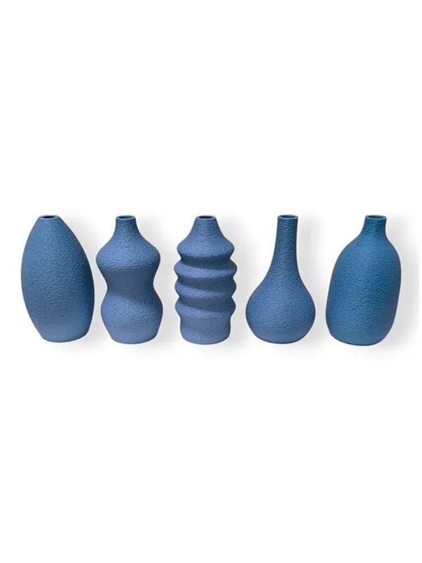 Simiu MINI VASES - Magnetic - 6 cm - 5 pcs - Dusty Blue