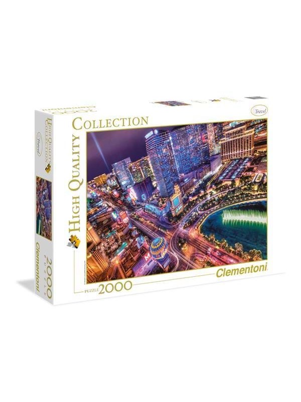 Clementoni 2000 pcs- High Quality Collection LAS VEGAS