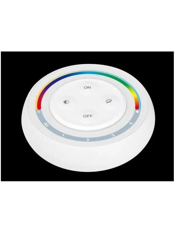 Miboxer Fjernbetjening Rainbow - Hvid - RGB-CCT - 4 Zoner - 2.4GHz RF