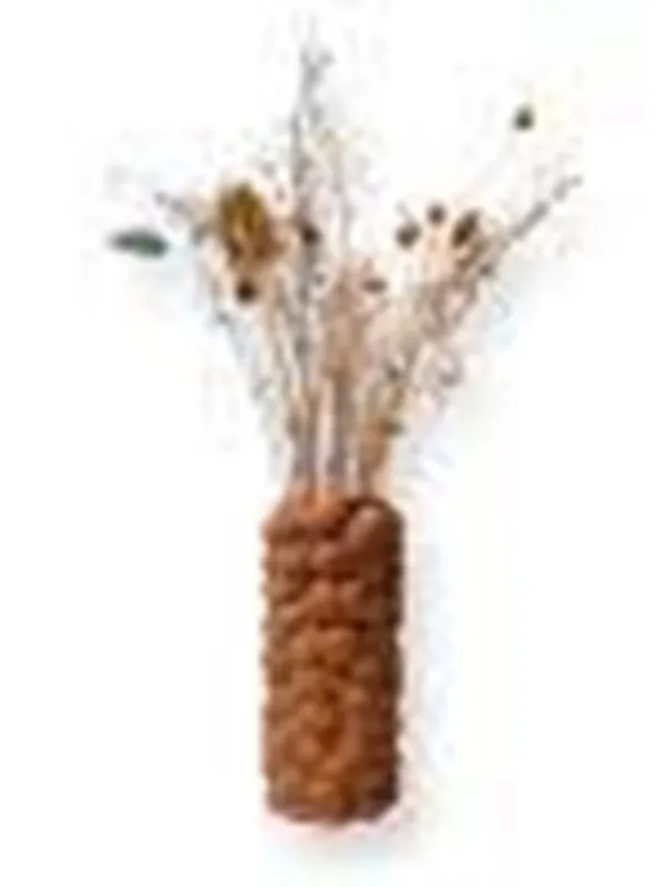 Simiu PUFFRA - Vase - 20cm - Caramel