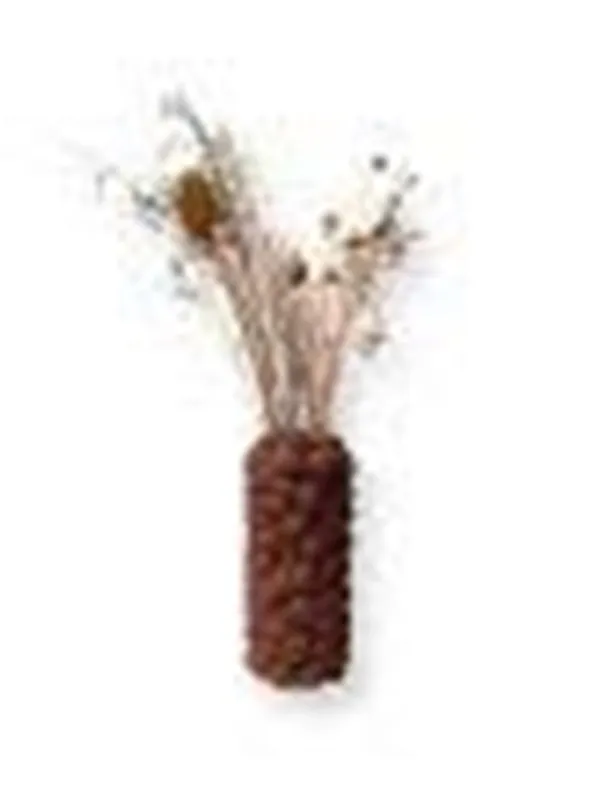 Simiu PUFFRA - Vase - 20cm - Mocha