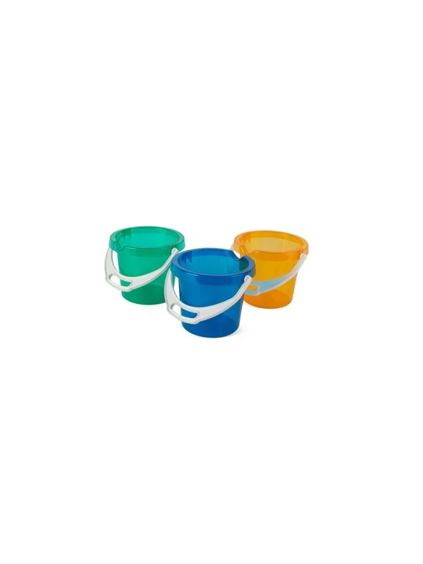 Dantoy Transparent Bucket with Pouring Spout 1.2 L - Assorted