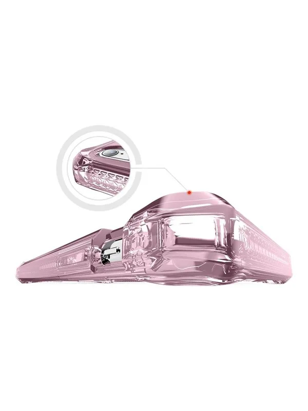 ITSKINS SPECTRUM CLEAR cover for iPhone XR®. Pink