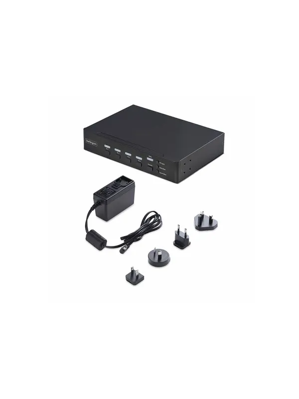 StarTech.com - KVM / audio / USB switch - 4 ports - TAA Compliant