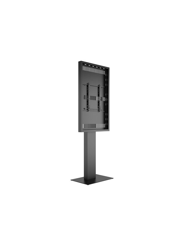 Multibrackets M Pro Series stand - kiosk style - for LCD display / touchscreen - black - Max 50 kg - recommended for 43"