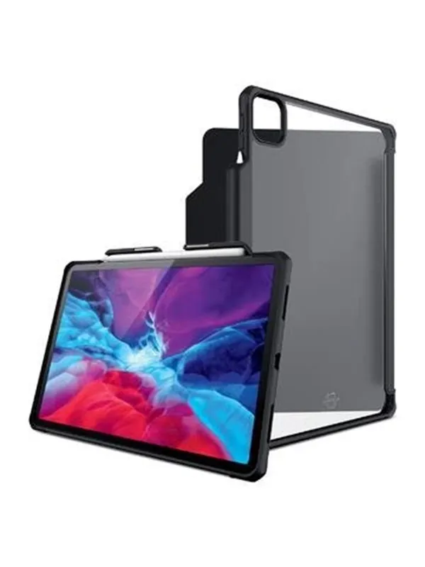 ITSKINS HYBRID SOLID FOLIO Cover for iPad Pro 12.9" 2020/2021/2022 - Black