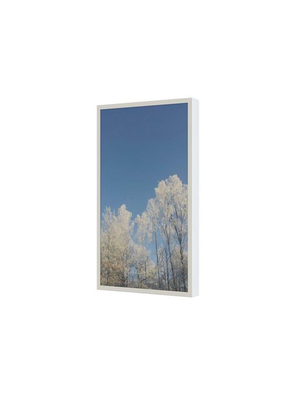 HI-ND PROTECT mounting kit - portrait - for flat panel - white - Max - recommended for 50"