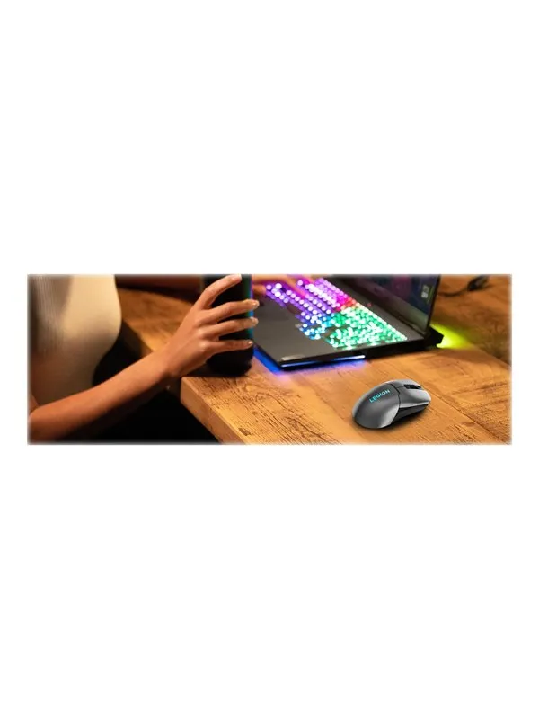 Lenovo Legion M600s - Mus - Optisk - 6 - Grå