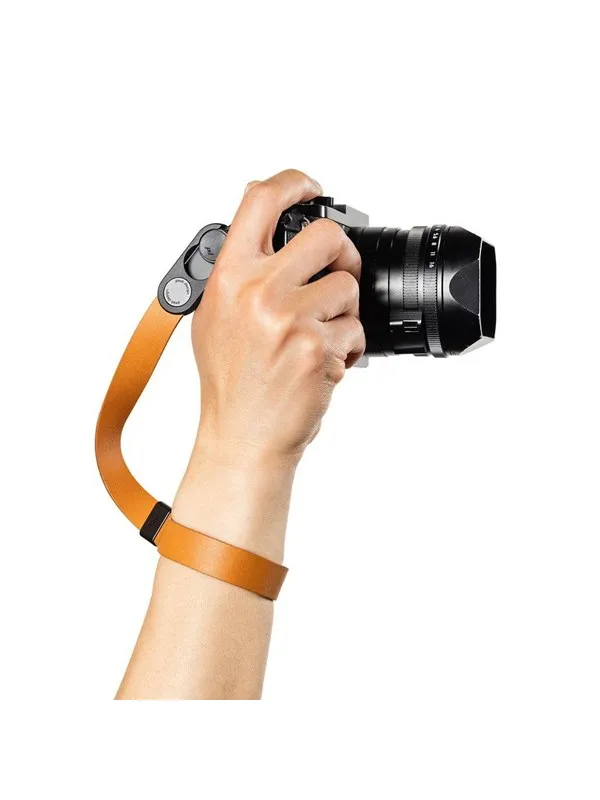 Peak Design Cuff Leather Camera Strap Wrist - Amber
