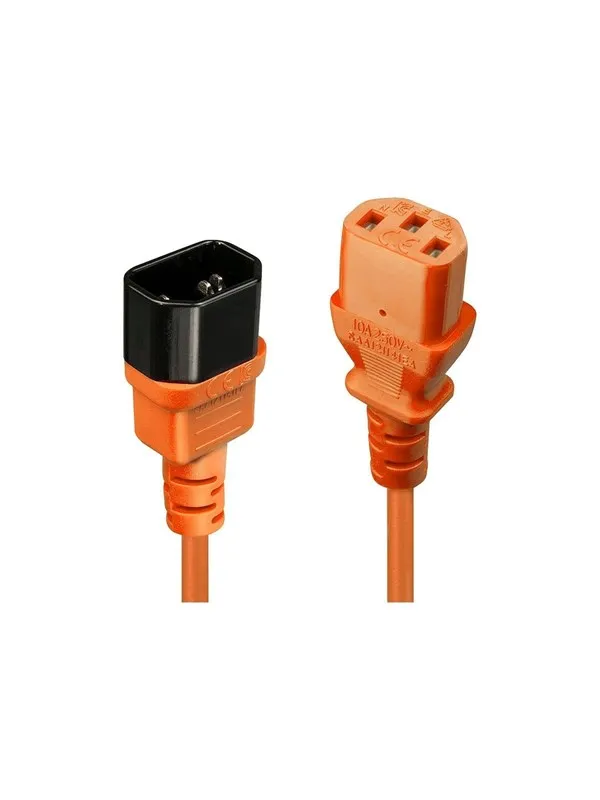 Lindy - power extension cable - power IEC 60320 C13 to IEC 60320 C14 - 2 m